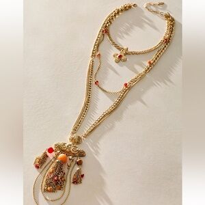 NWT Free People Catriona Layer Necklace